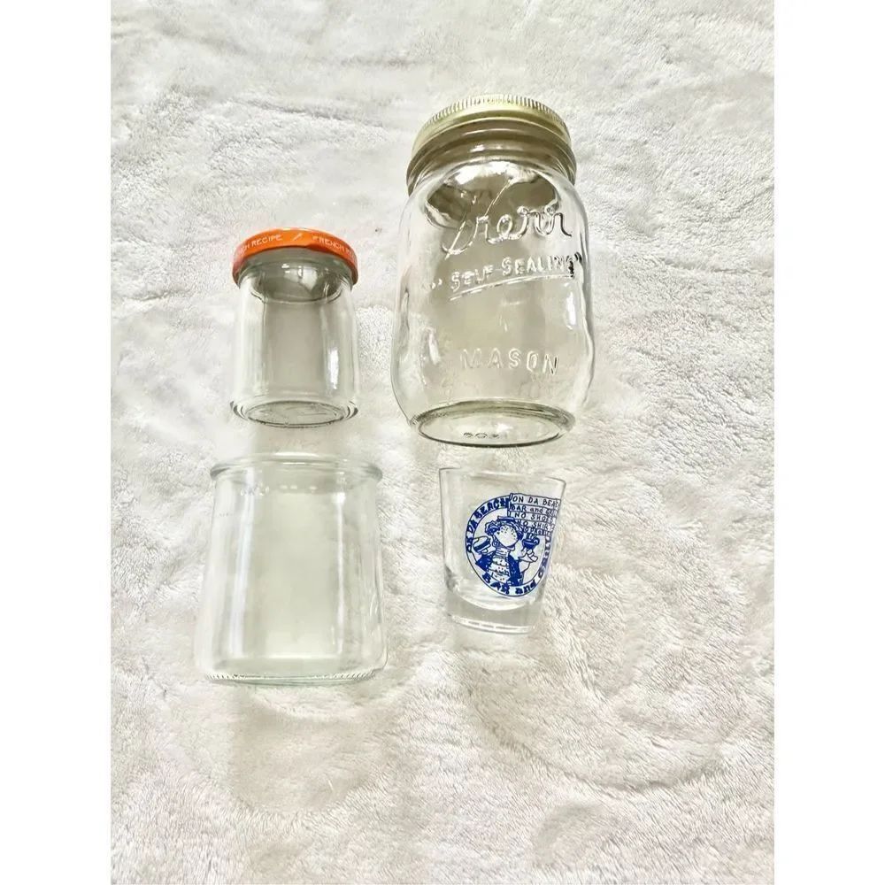 Odds and ends jars (no shot glass)